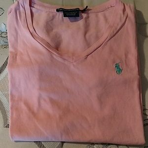 **3/$12**Ralph Lauren Sport v-neck tee